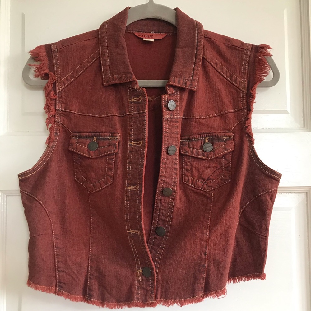 Burnt Orange Vest